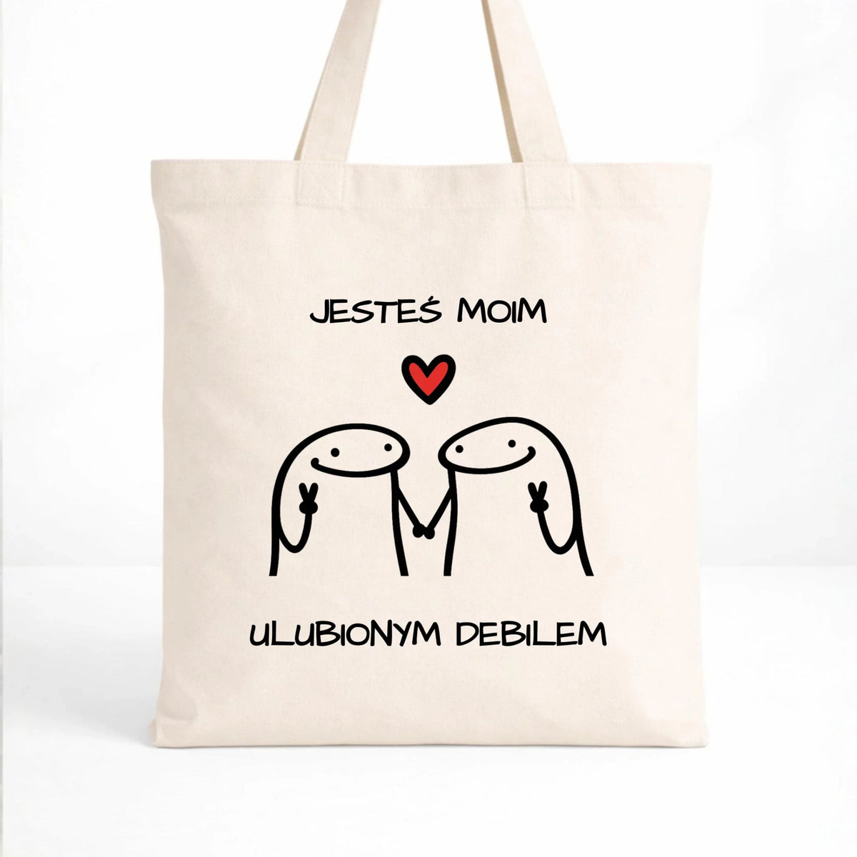 Torba dla par - Jesteś moim ulubionym debilem W78