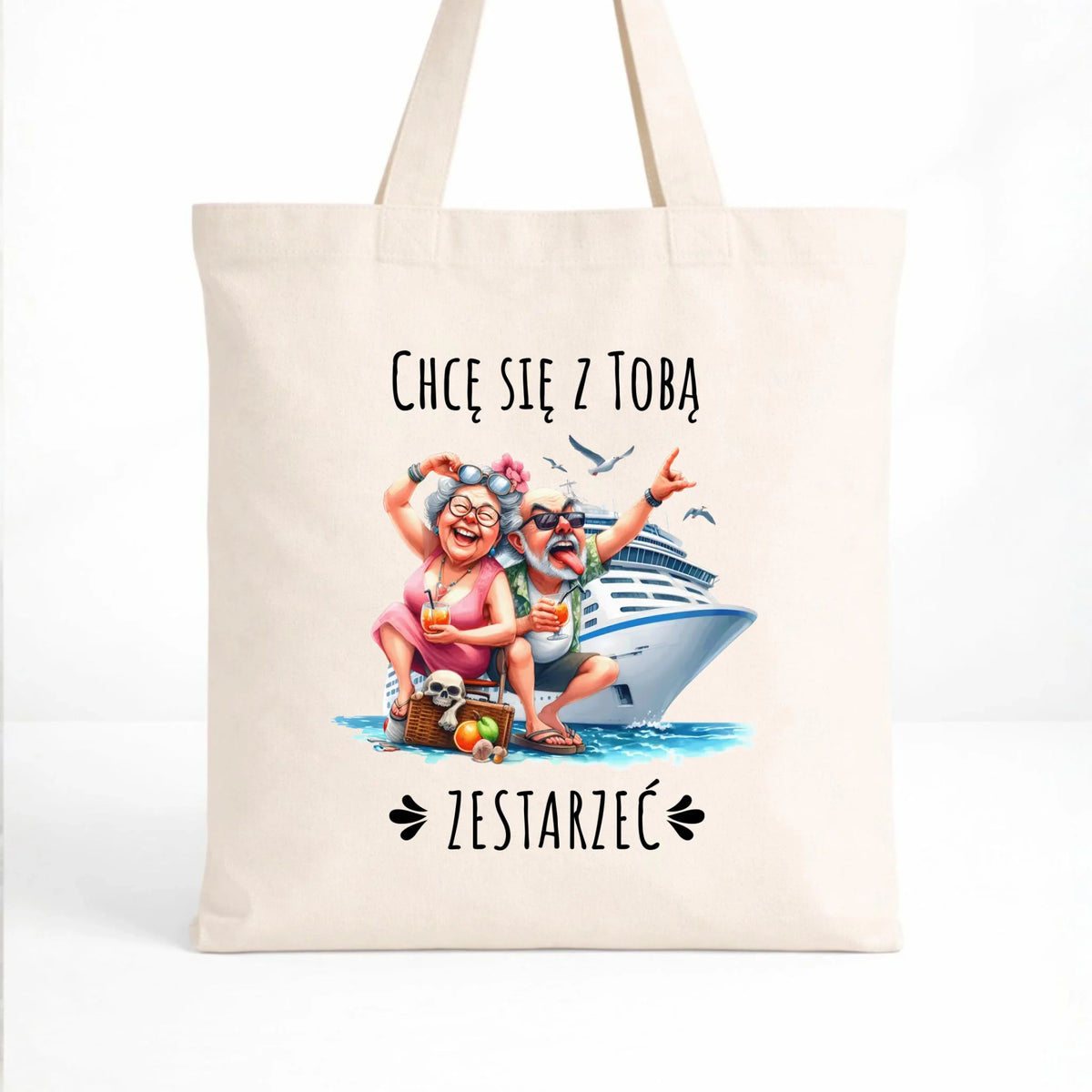 Torba dla par - Chcę się z Tobą zestarzeć W80