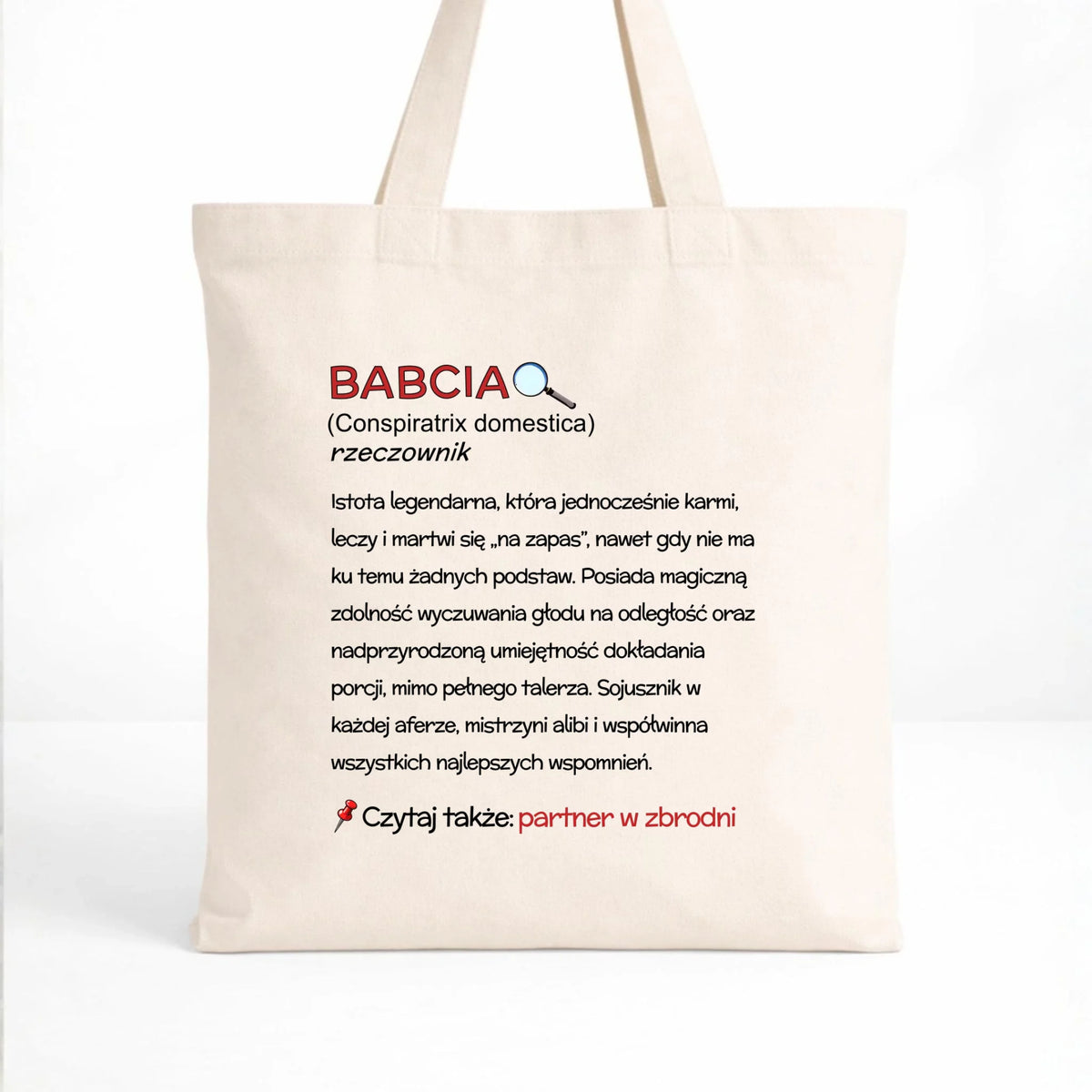 Torba dla babci - Babcia śmieszna definicja B35