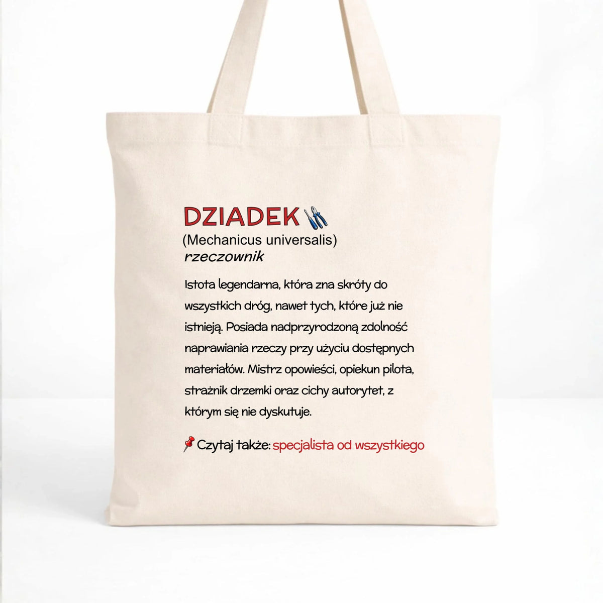 Torba dla dziadka - Dziadek śmieszna definicja D43