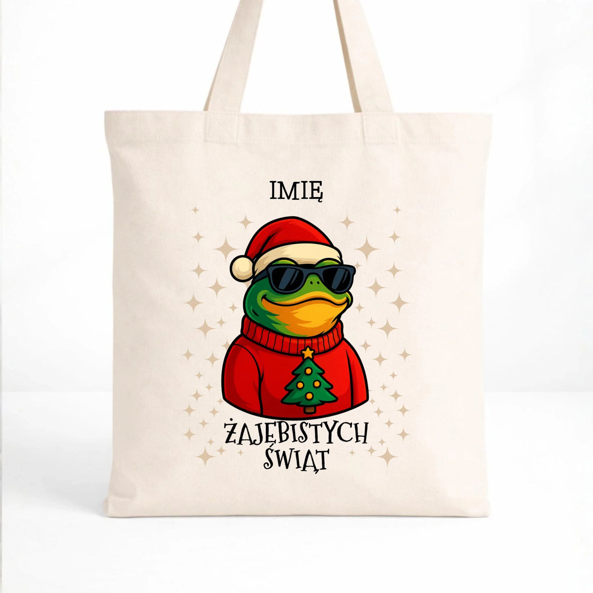 Torba świąteczna - Żajebistych Świąt - personalizowana BN144