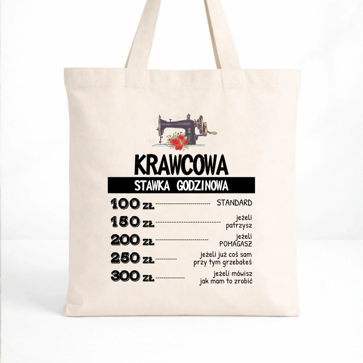 Torba szyciowa dla krawcowej - Stawka godzinowa HS26