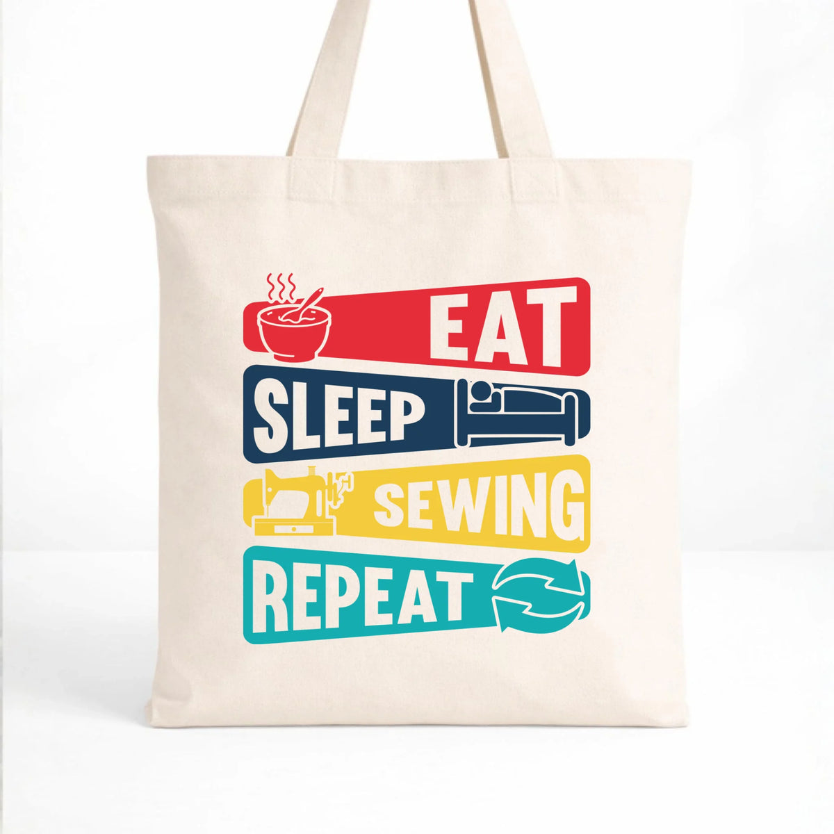 Torba szyciowa dla krawcowej - Eat sleep sewing repeat HS21