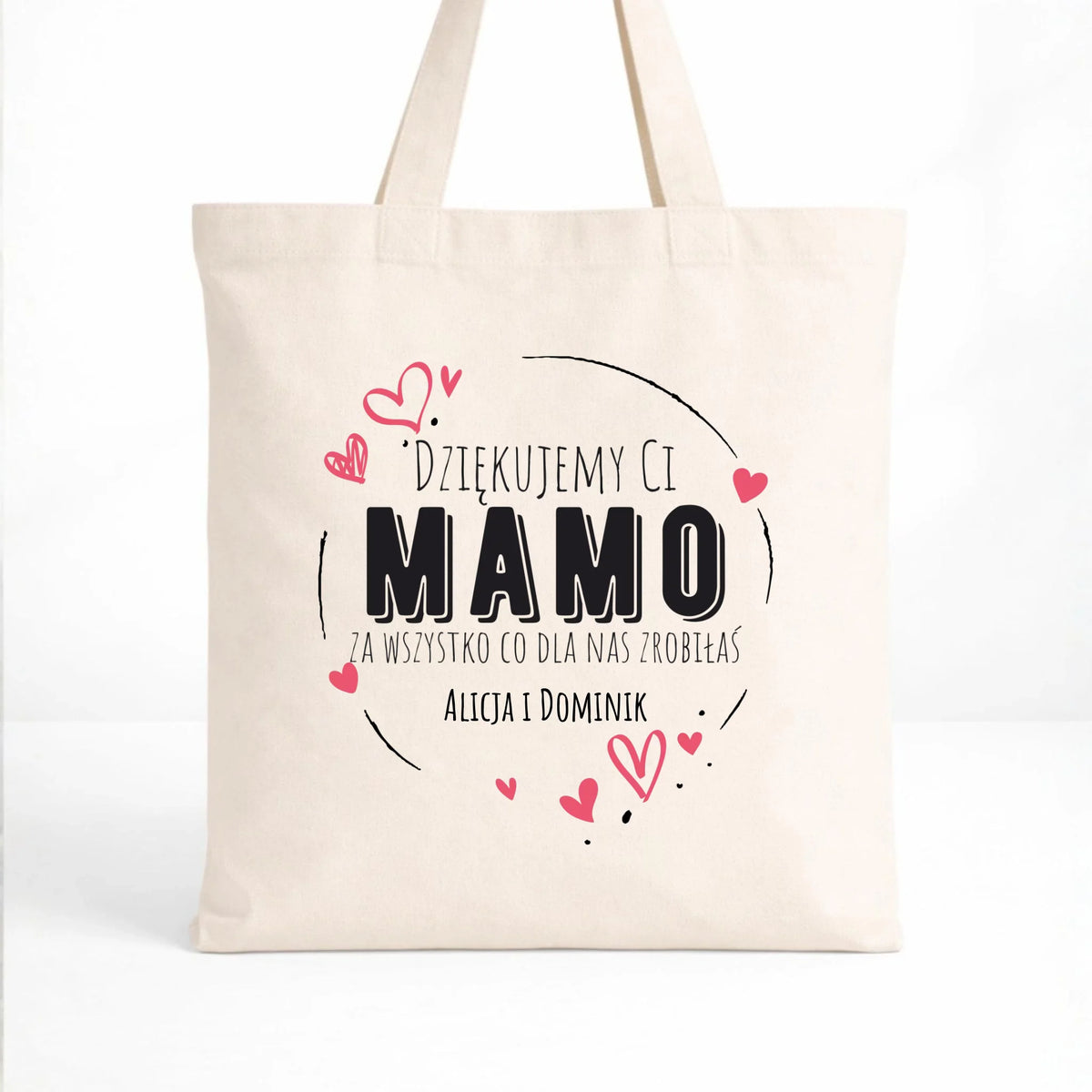 Torba dla mamy - Dziękujemy Ci Mamo - personalizowana DM43