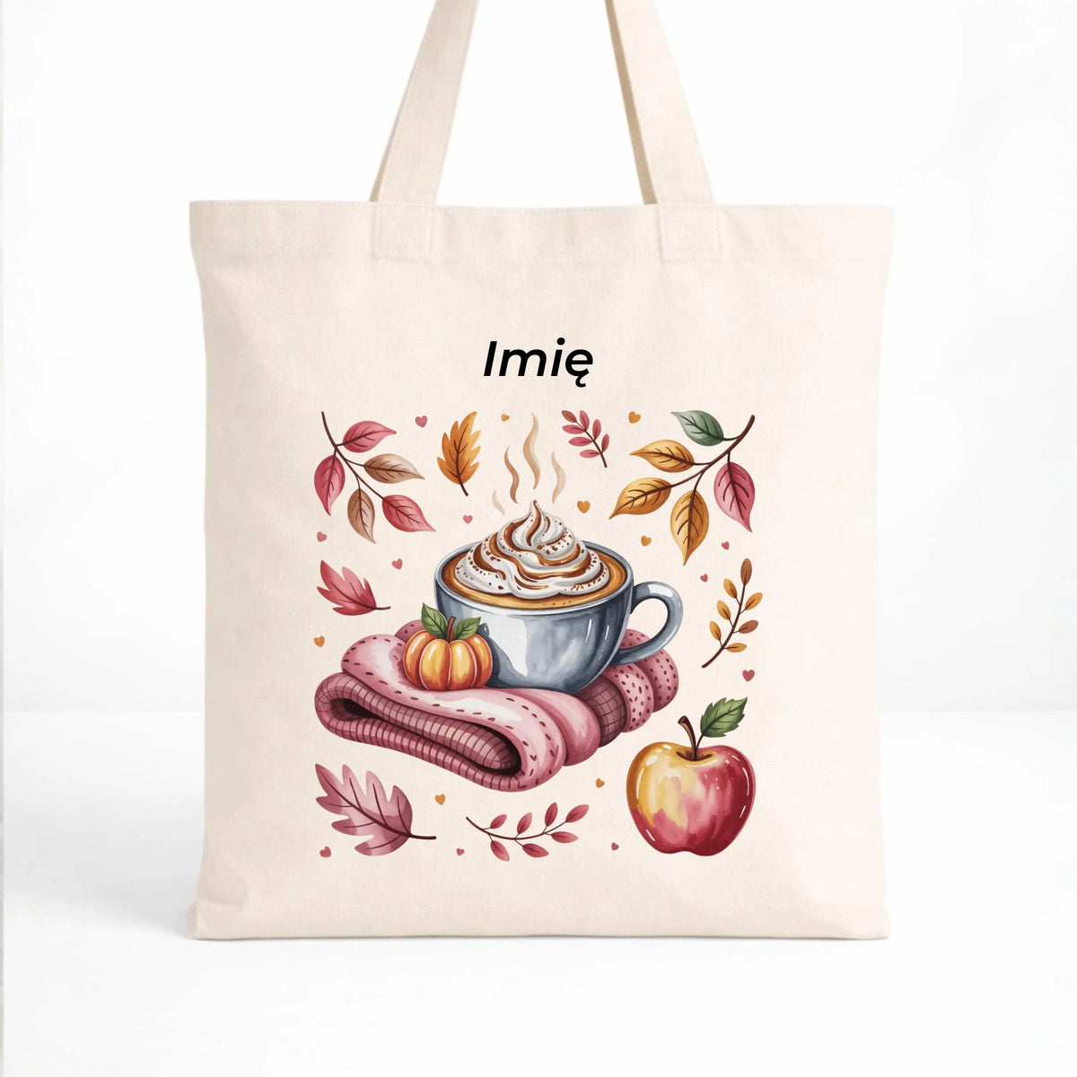Torba jesienna - Przytulna jesień - personalizowana JS29