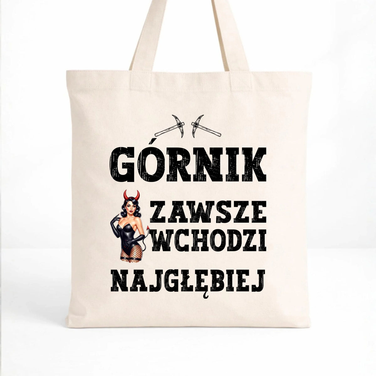 Torba - prezent dla górnika - Górnik zawsze wchodzi najgłębiej G22