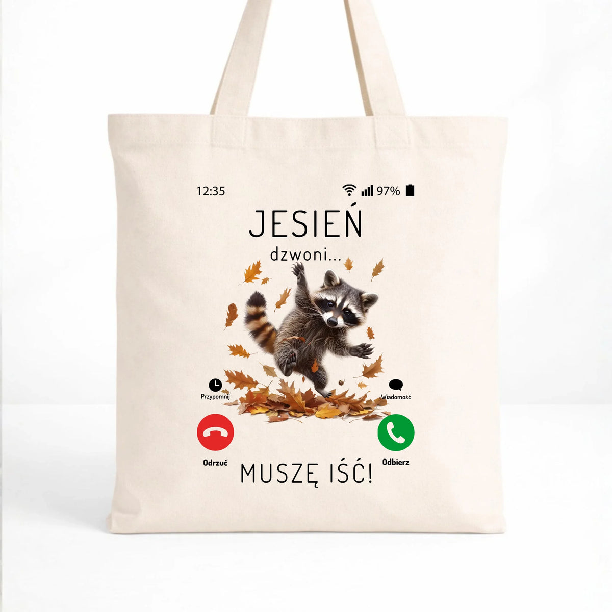Torba jesienna - Jesień dzwoni muszę iść JS18