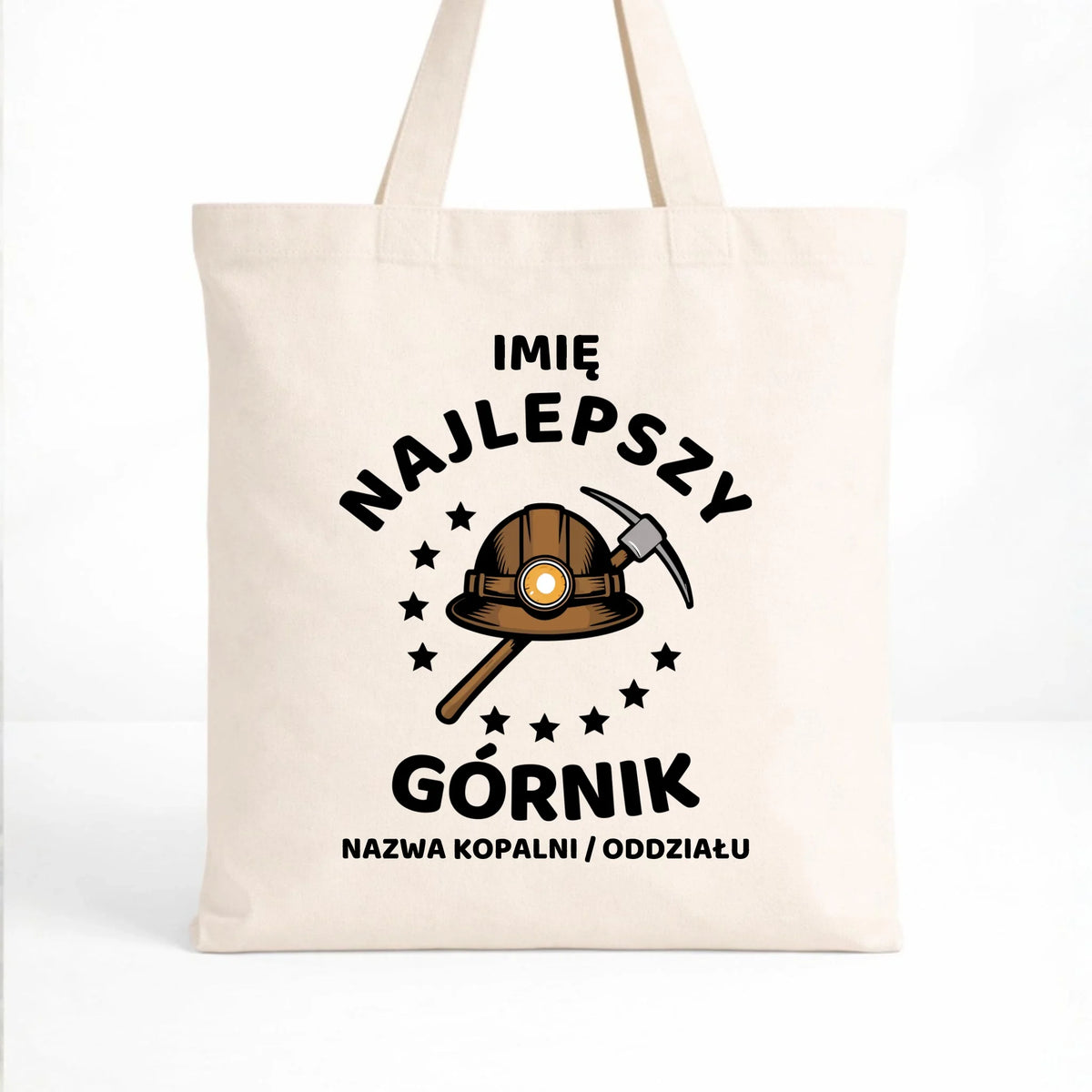 Torba - prezent dla górnika - Najlepszy górnik - personalizowana G23