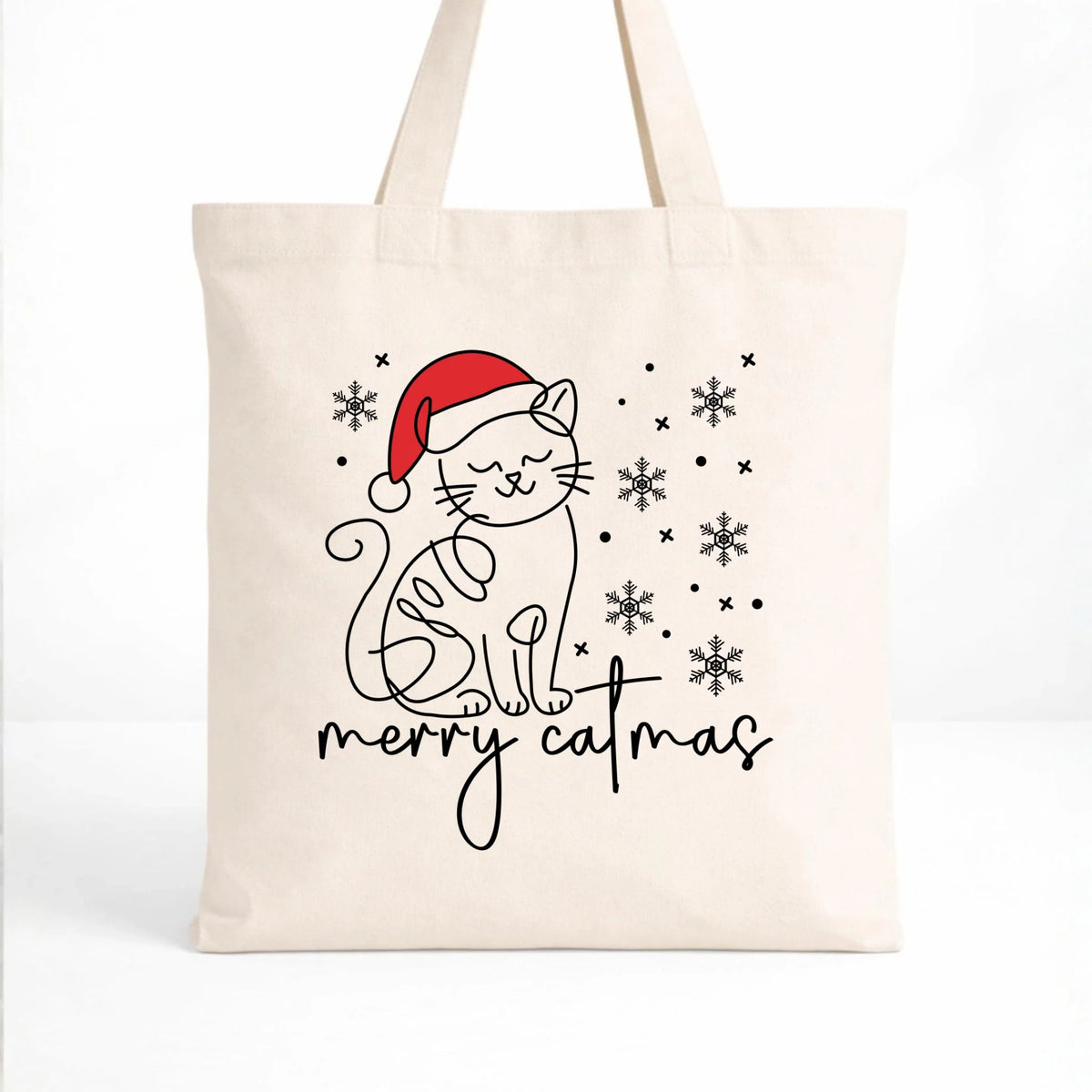Torba świąteczna - prezent dla kociary - Merry catmas BN151