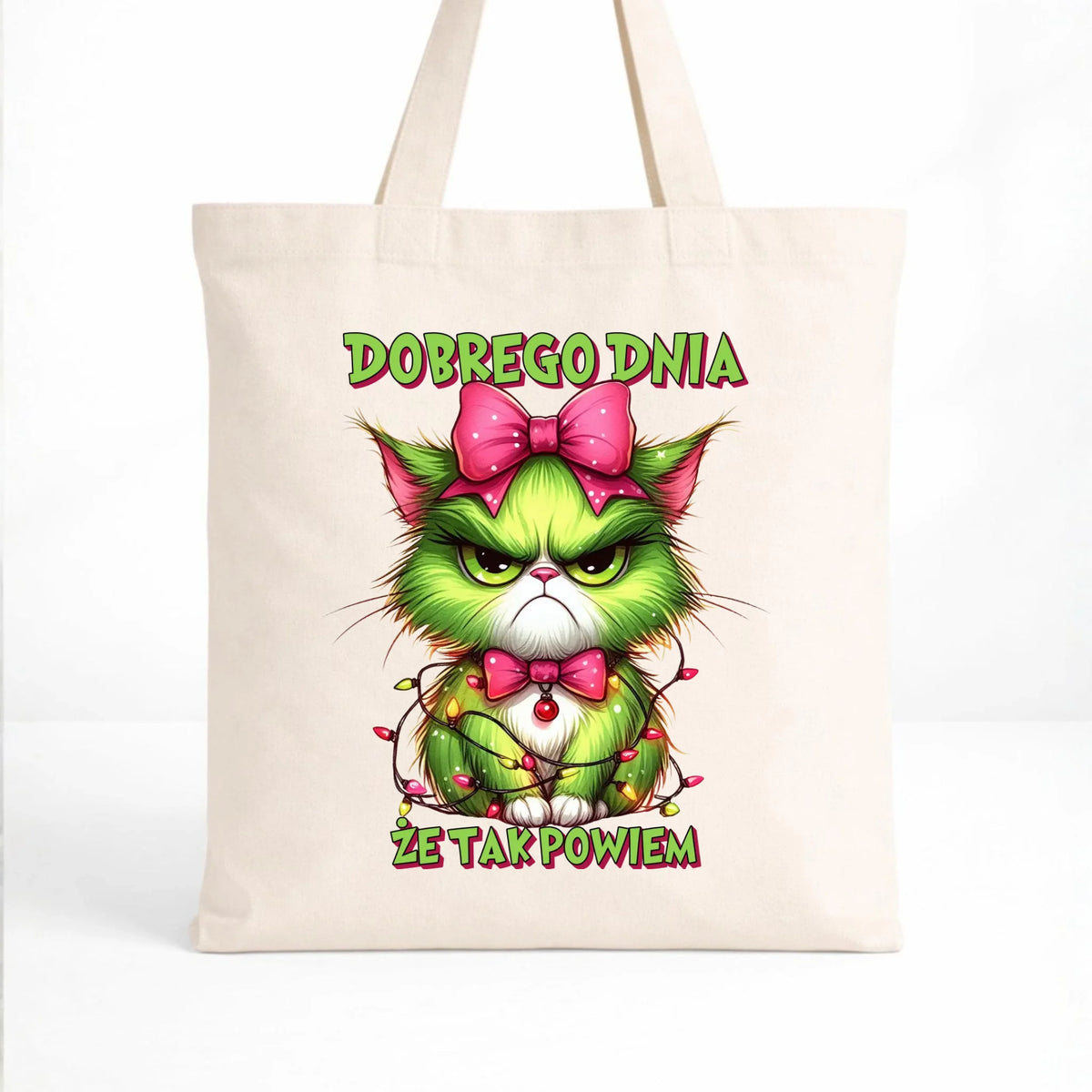 Torba świąteczna - prezent dla niej - Grinch dobrego dnia, że tak powiem BN153