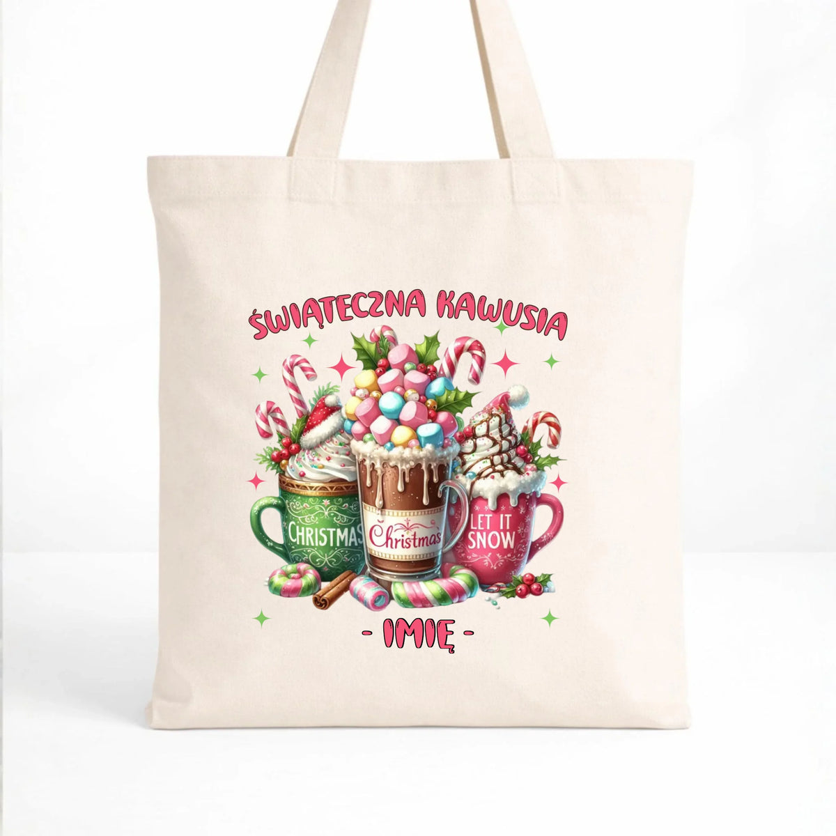 Torba świąteczna - Świąteczna kawusia - personalizowana BN29