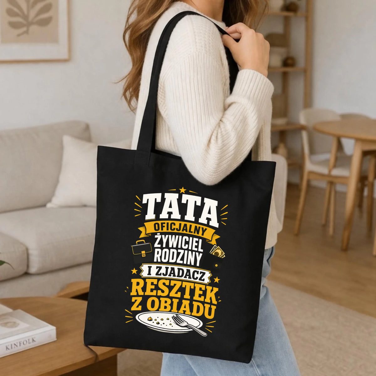 Torba dla taty - Tata oficjalny żywiciel rodziny DT34