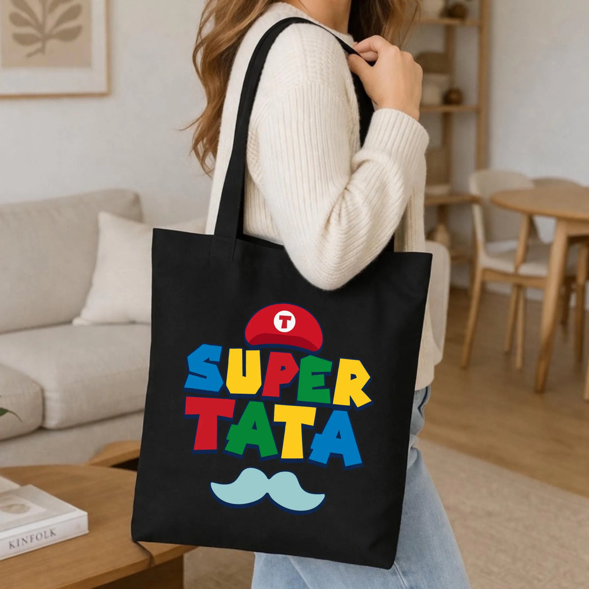 Torba dla taty - Super Tata w stylu Mario DT28