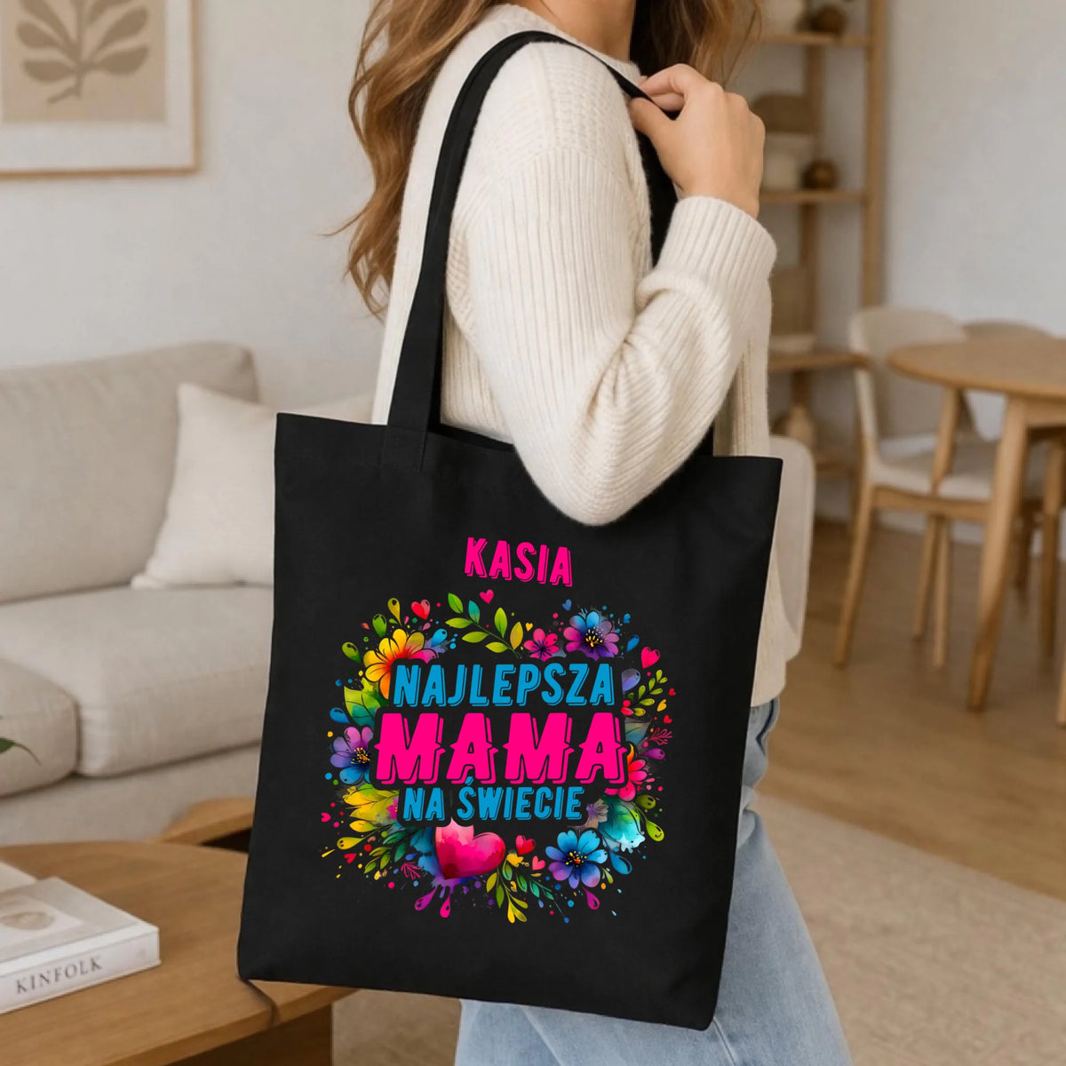 Torba dla mamy - Najlepsza Mama - personalizowana DM15