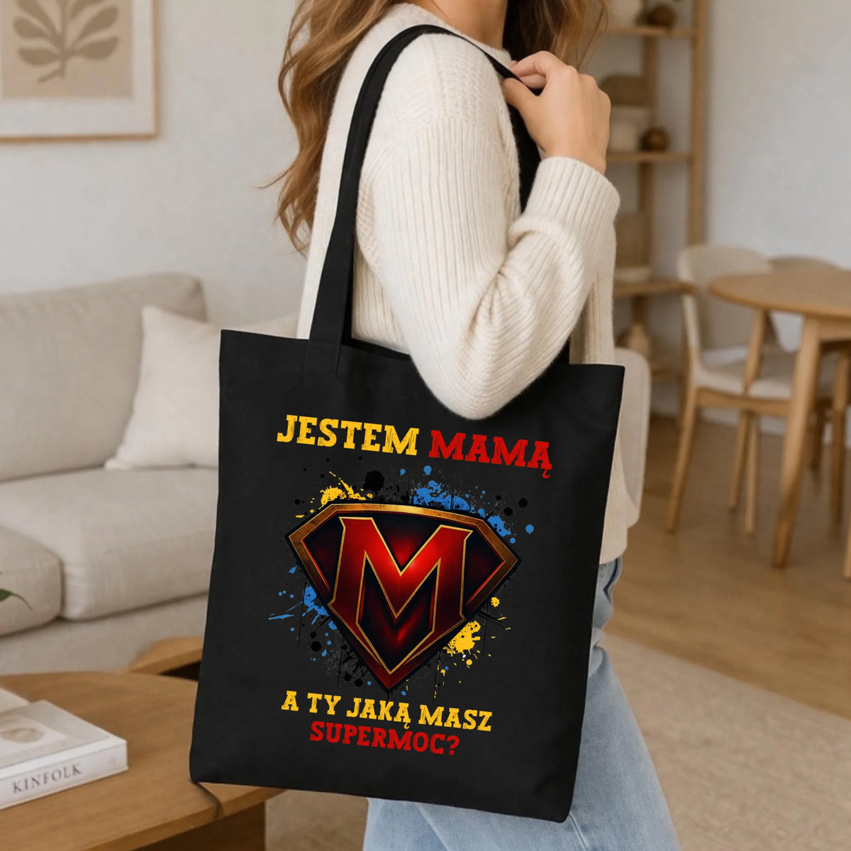 Torba dla mamy - Jestem mamą A Ty jaką masz supermoc? DM04