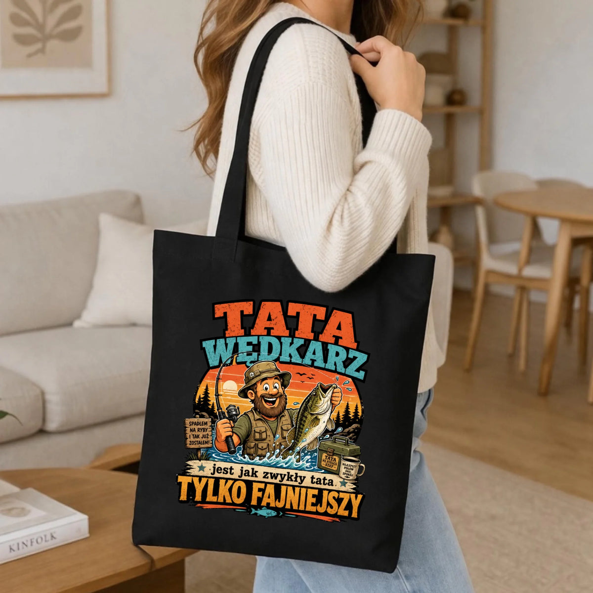 Torba dla taty wędkarza - Tata wędkarz DT06