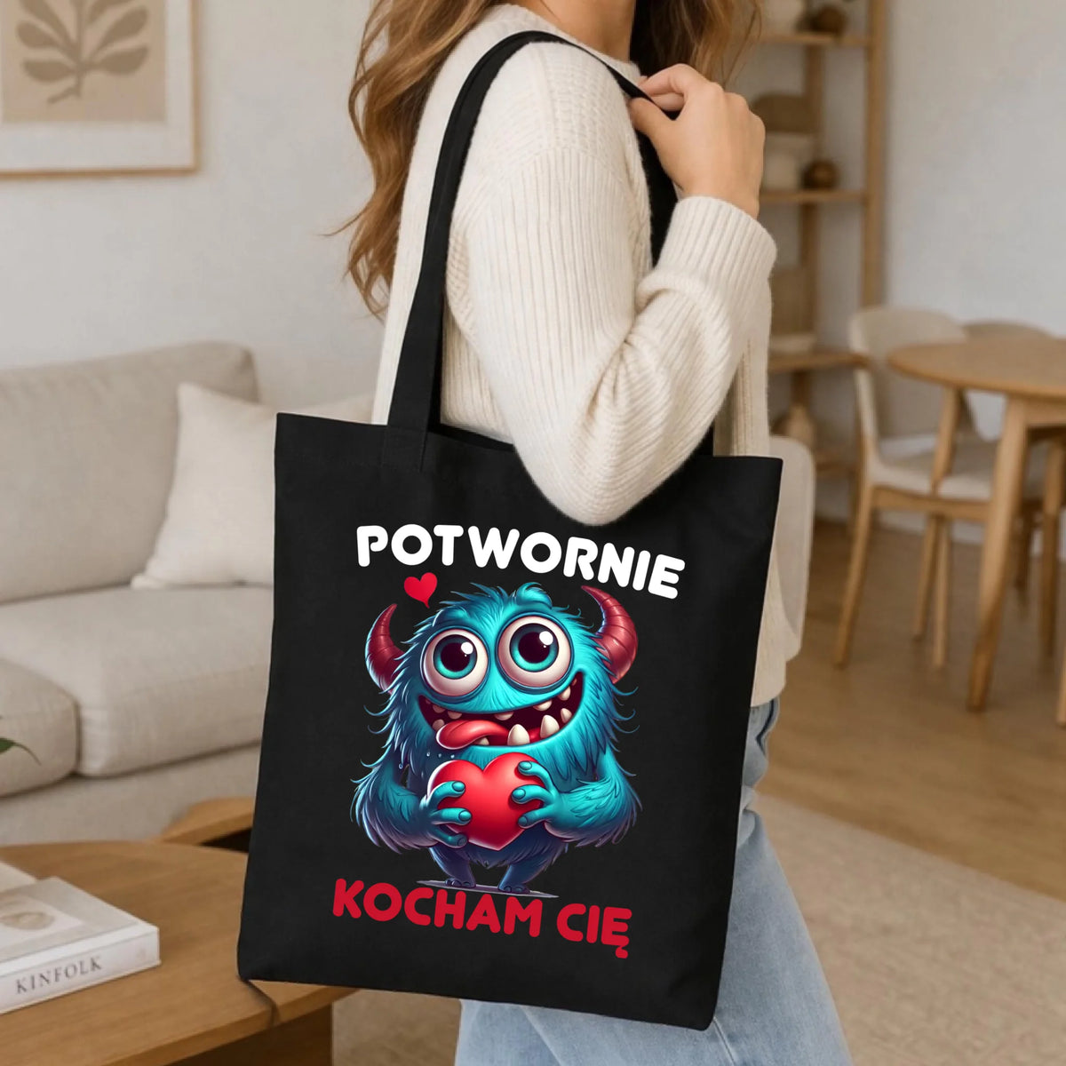 Torba dla par - Potwornie Kocham Cię W45
