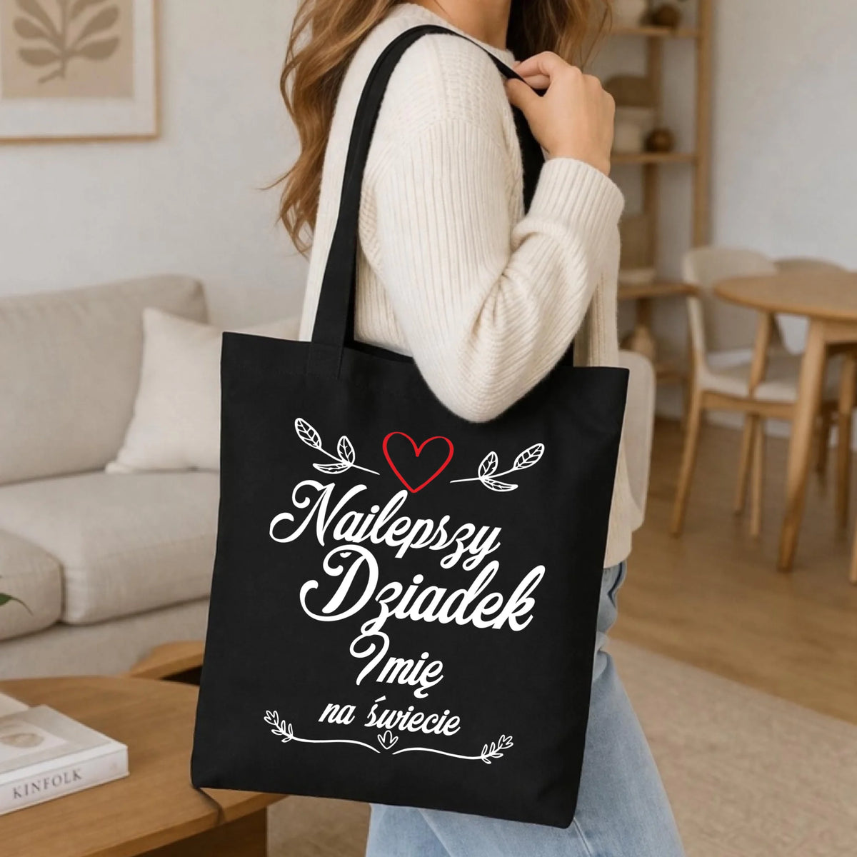 Torba dla dziadka - Najlepszy dziadek na Świecie - personalizowana D12