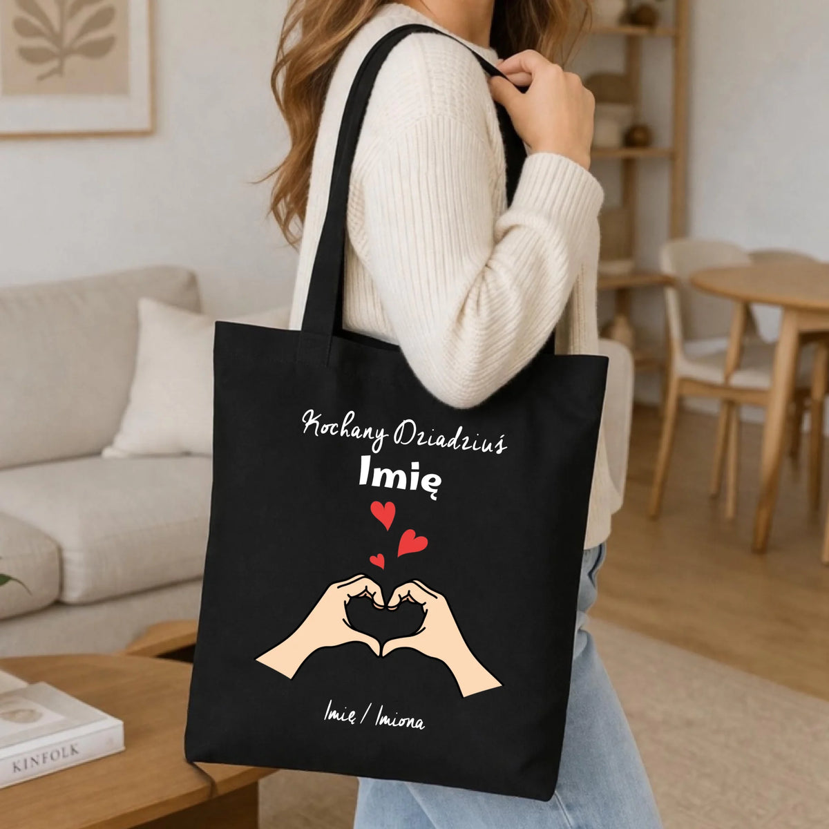 Torba dla dziadka - Kochany Dziadek podpis - personalizowana D13