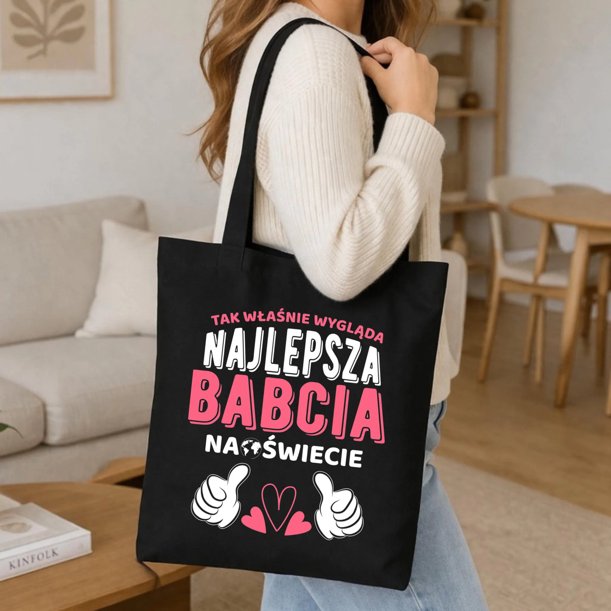 Torba dla babci - Tak wygląda najlepsza babcia na świecie B24