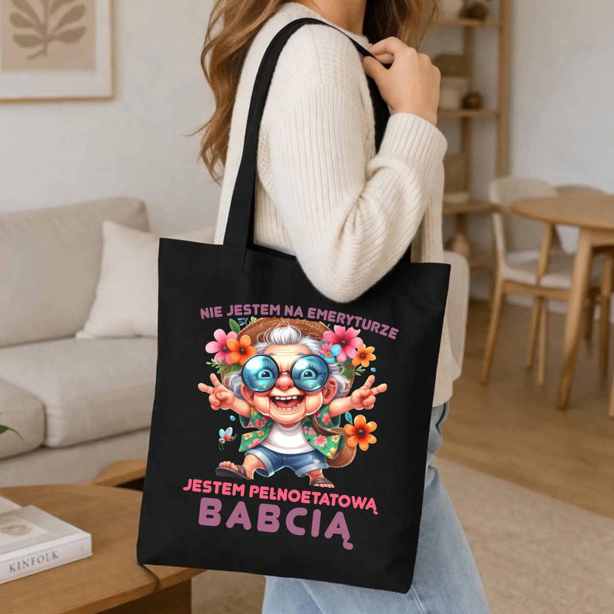 Torba dla babci - Pełnoetatowa babcia B20
