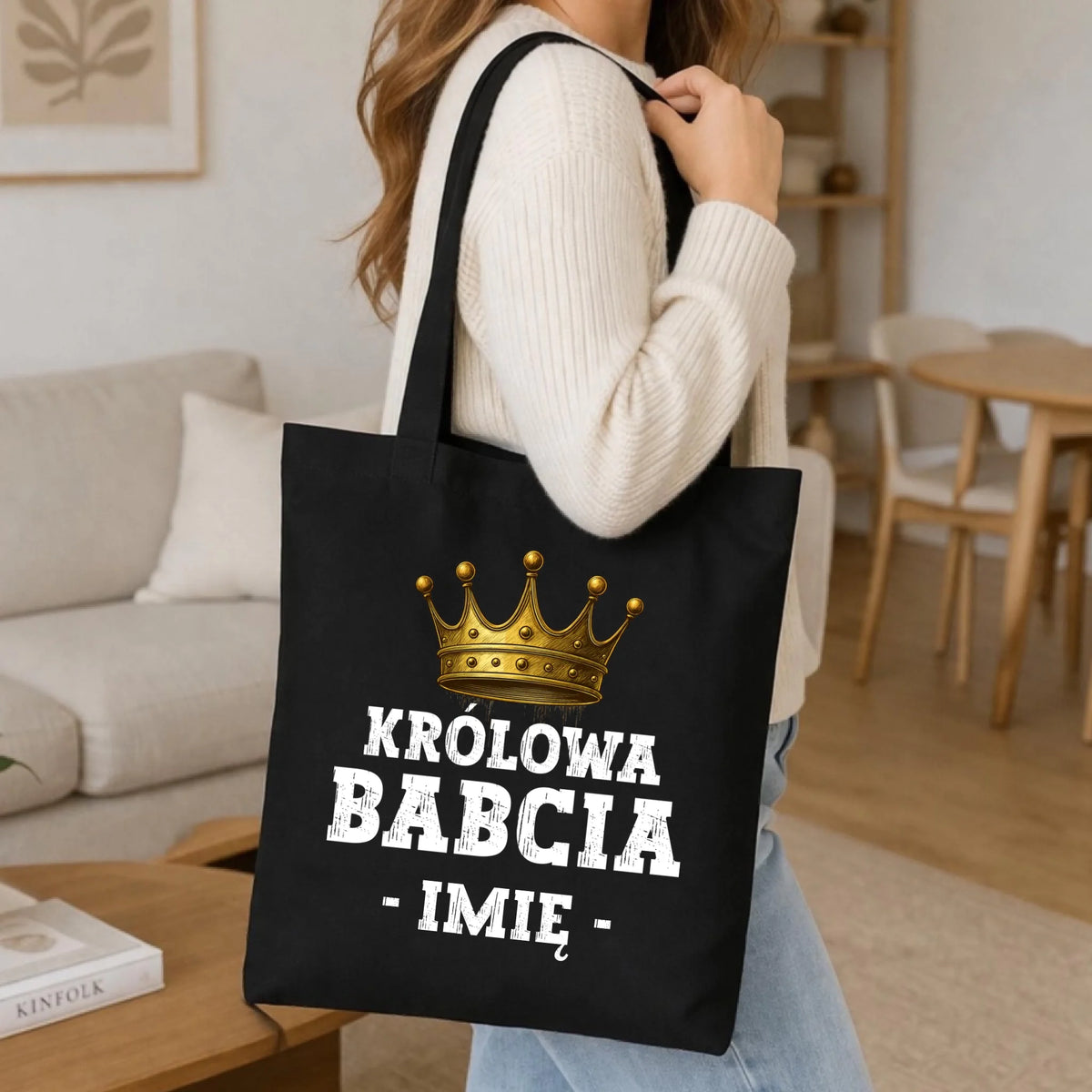 Torba dla babci - Królowa Babcia - personalizowana B17