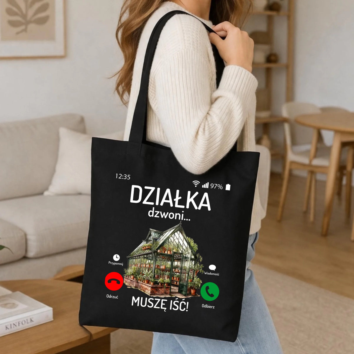 Torba dla babci - Działka dzwoni muszę iść B41