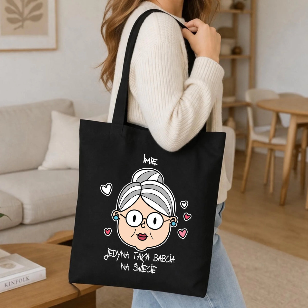 Torba dla babci - Jedyna taka babcia na świecie - personalizowana B15