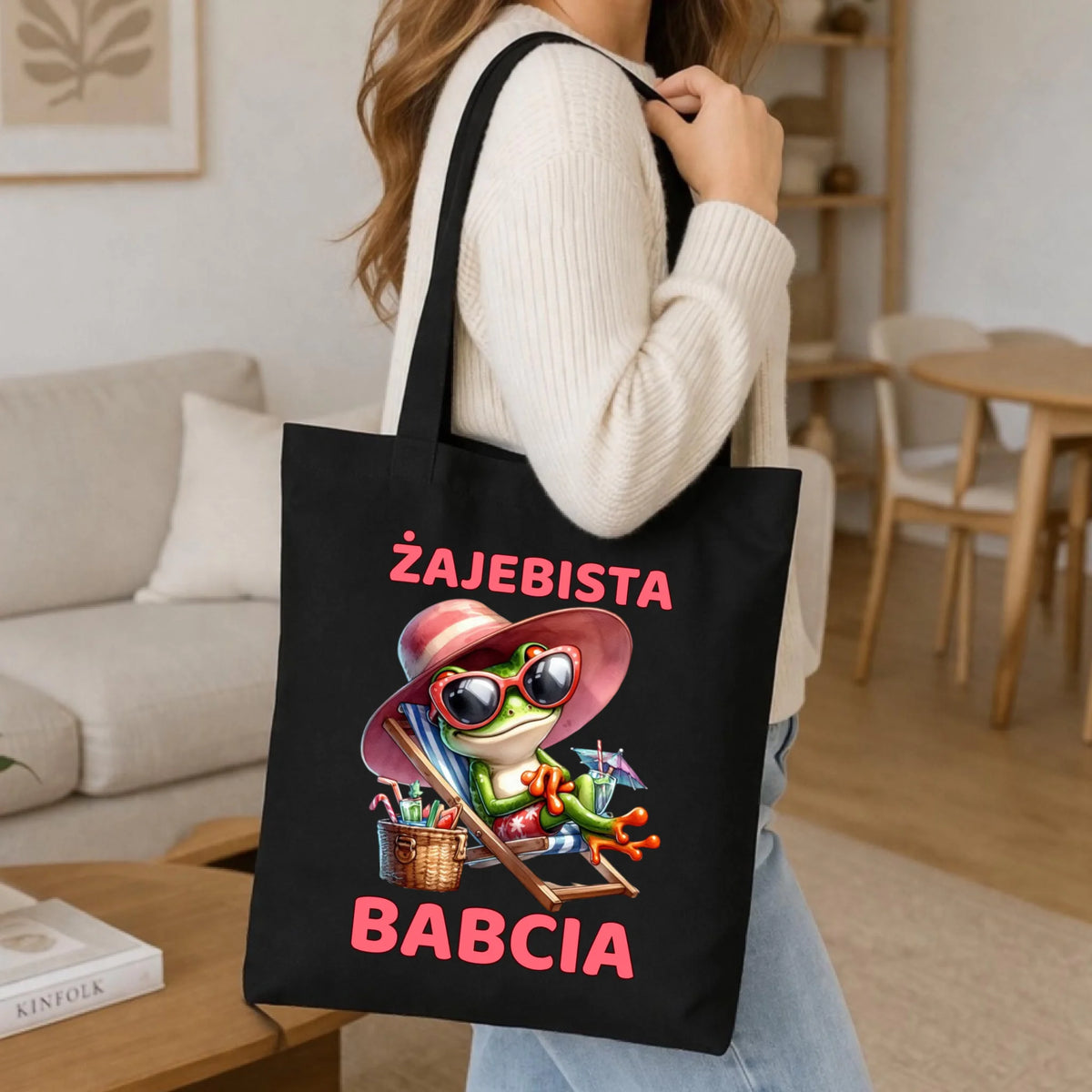 Torba dla babci - Żajebista Babcia Żaba B27