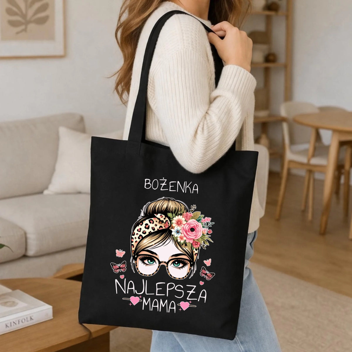 Torba dla mamy - Najlepsza mama - personalizowana DM37
