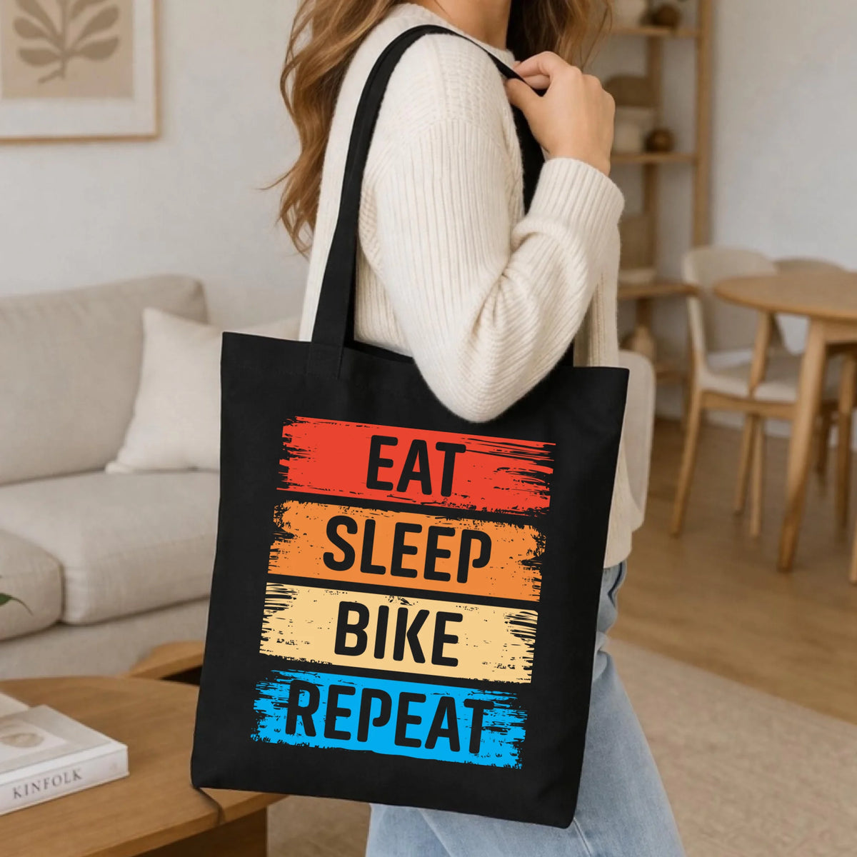 Torba na rower - Eat sleep bike repeat HR03