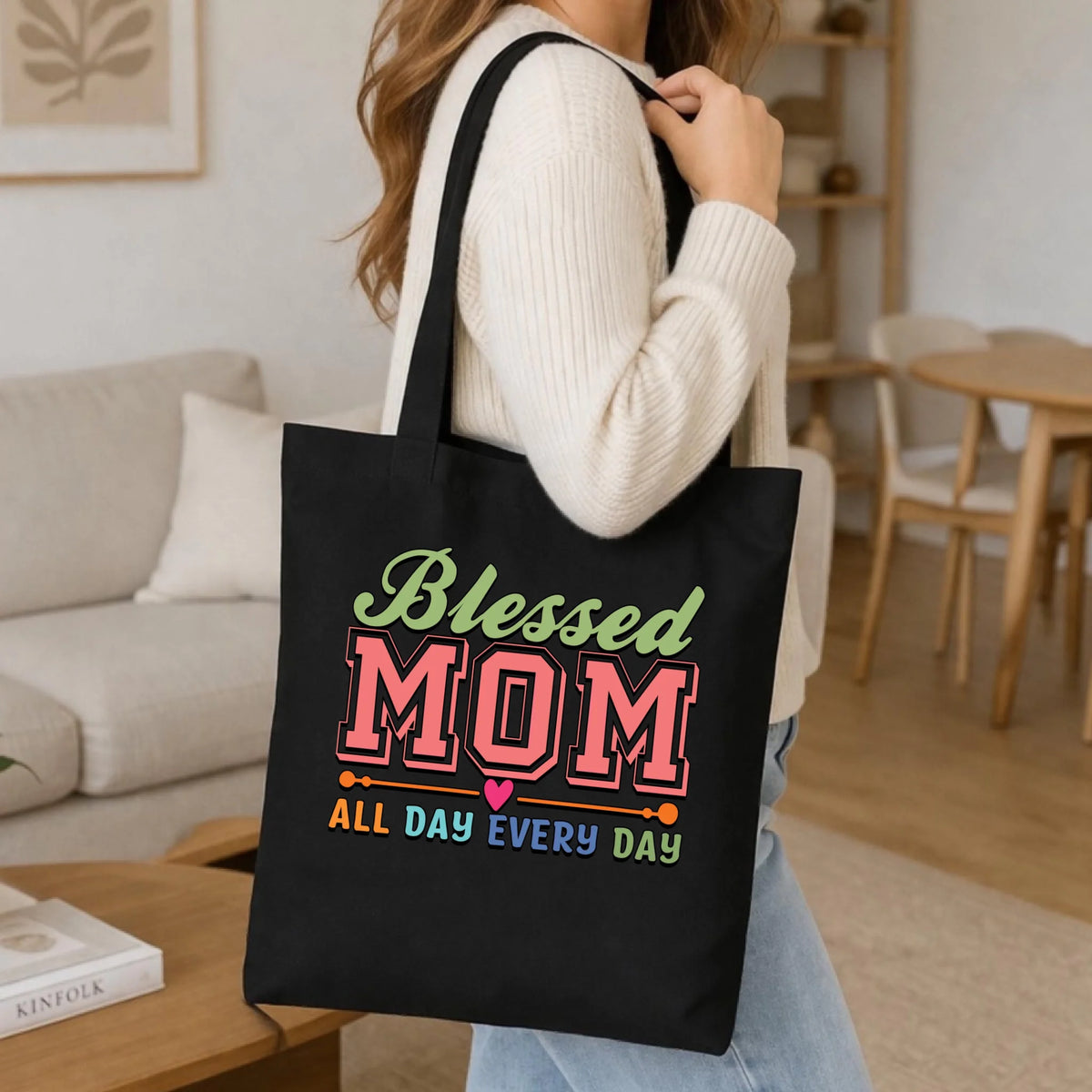 Torba dla mamy - Blessed mom all day every day DM36