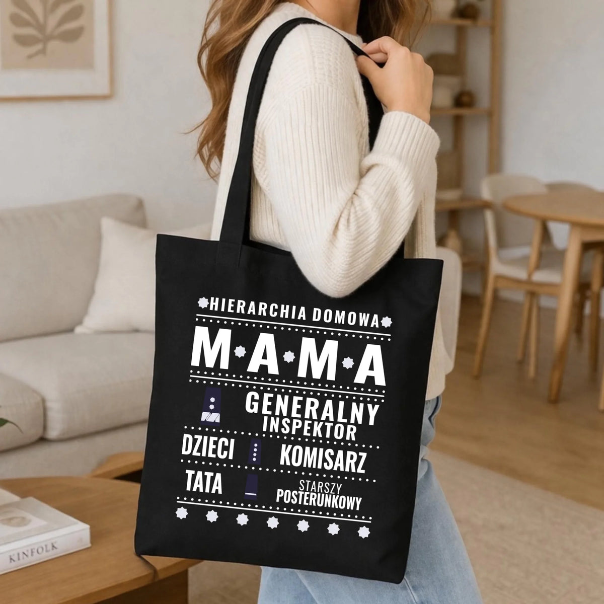Torba dla mamy - Generał Mama Policja - personalizowana DM41