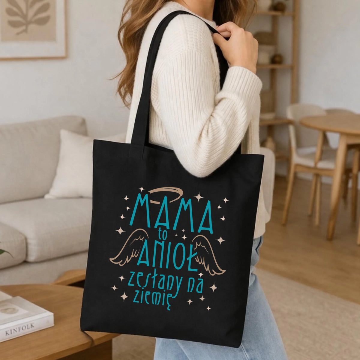 Torba dla mamy - Mama to anioł zesłany na ziemię DM30