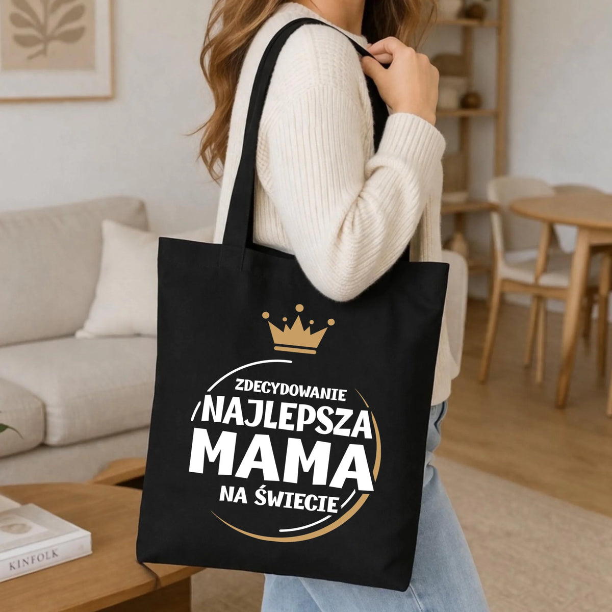 Torba dla mamy - Zdecydowanie najlepsza mama na świecie DM25
