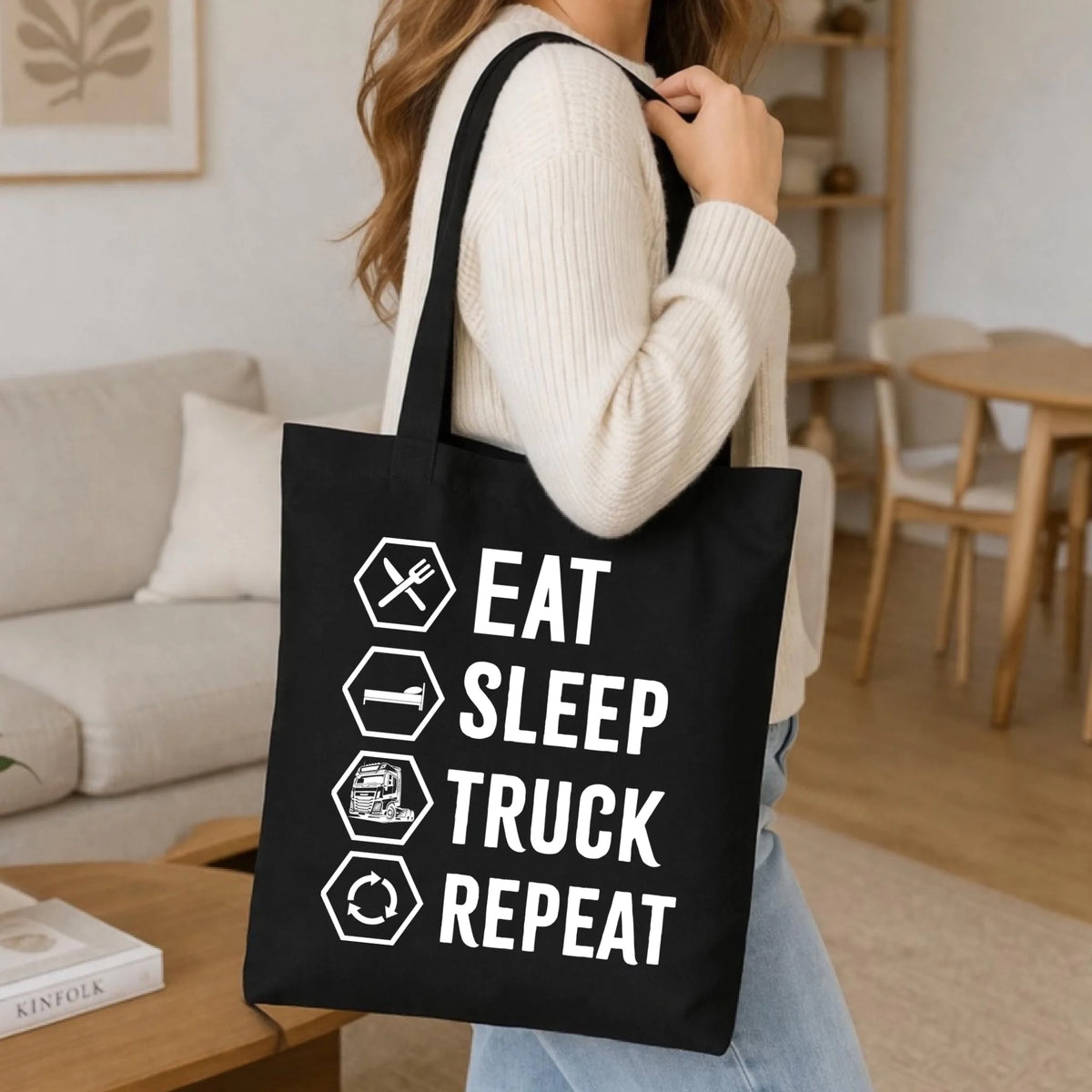 Torba dla kierowcy ciężarówki - Eat Sleep Truck Repeat ZKT05