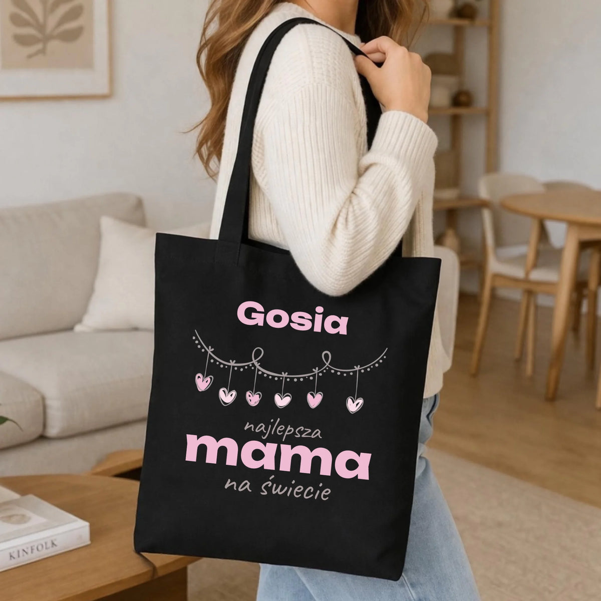 Torba dla mamy - Najlepsza Mama - personalizowana DM27