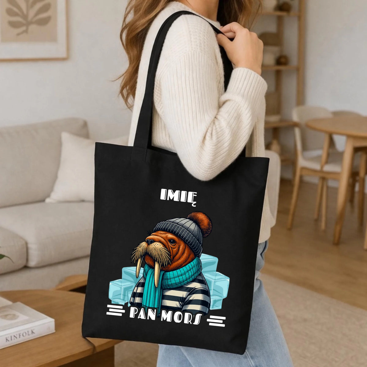 Torba - prezent dla morsa - Pan Mors - personalizowana HM15