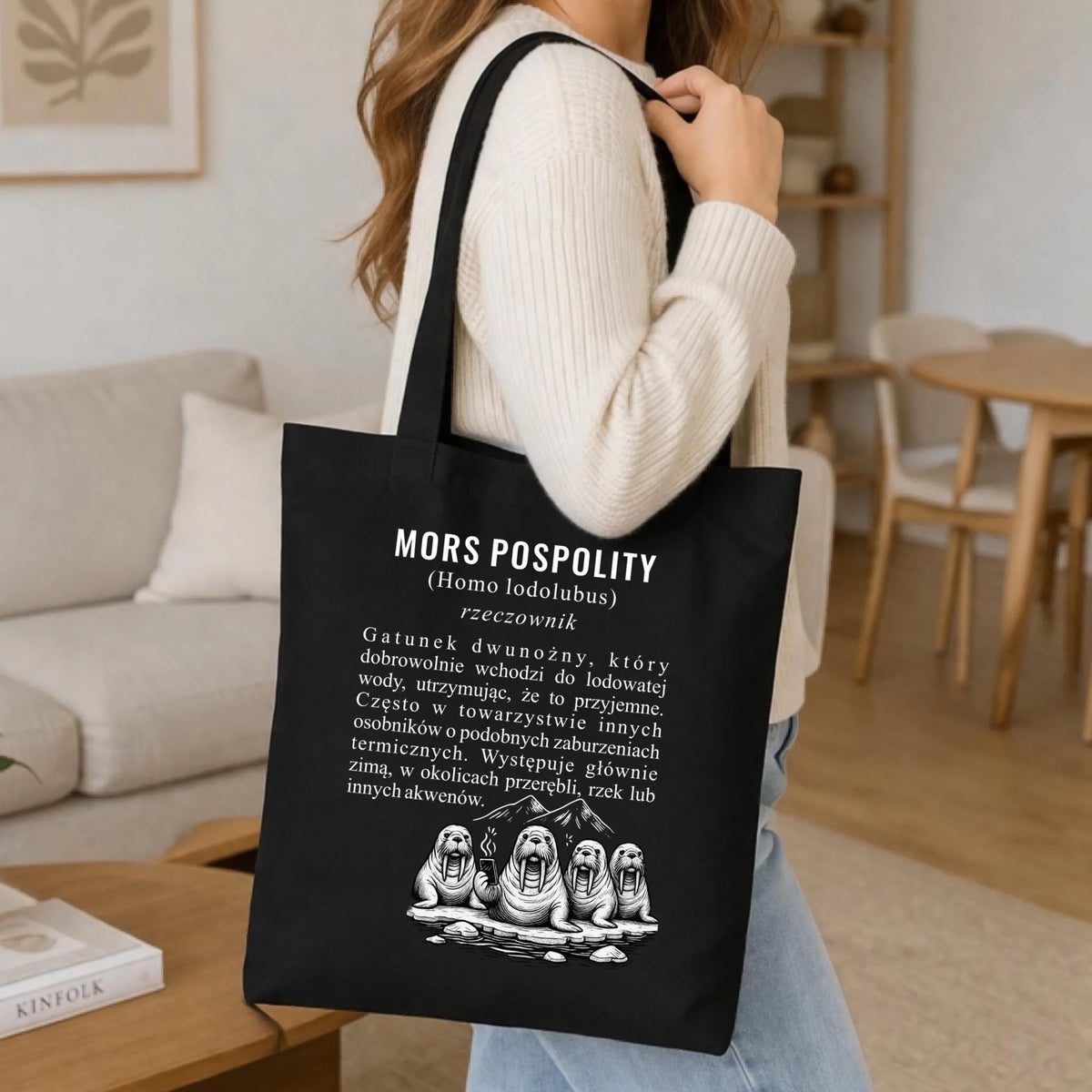 Torba - prezent dla morsa - Mors pospolity [Homo lodolubus] HM12