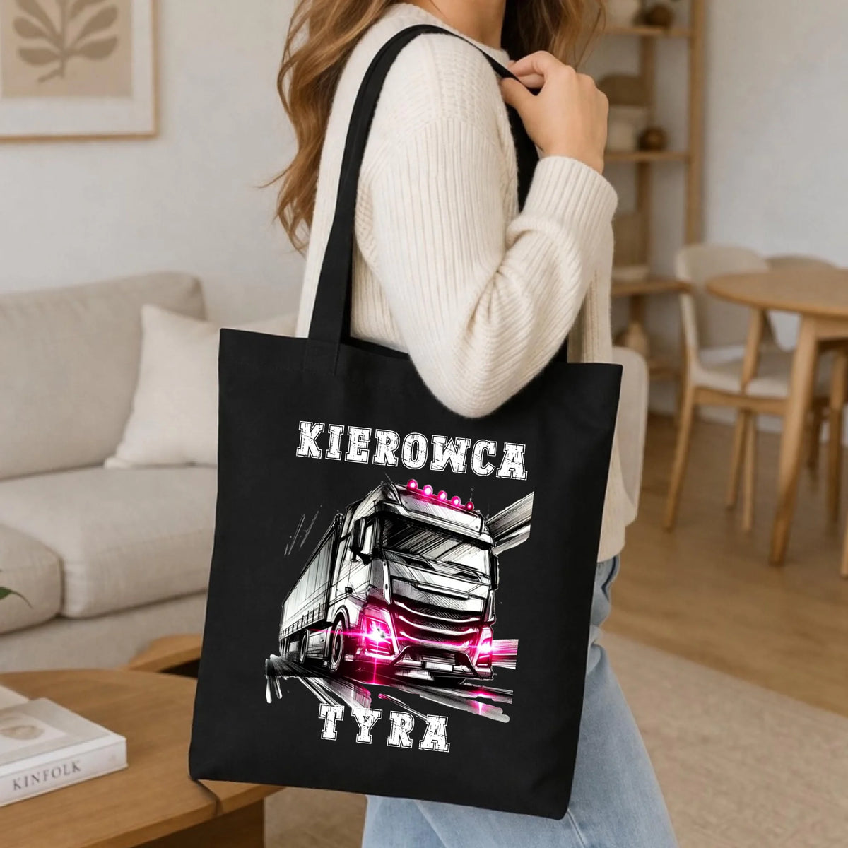 Torba dla kobiety kierowcy ciężarówki - Kierowca tyra ZKT15