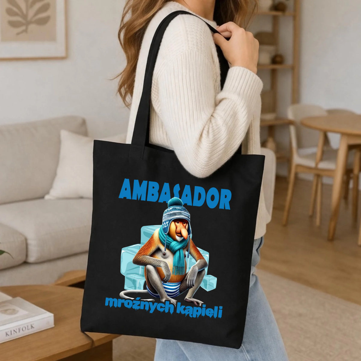 Torba - prezent dla morsa - Janusz Nosacz Mors - Ambasador mroźnych kąpieli HM03