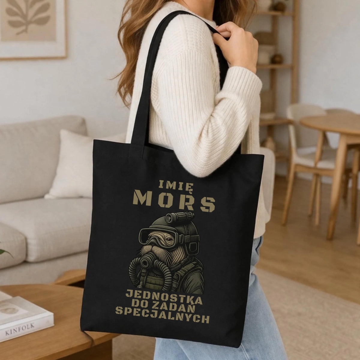 Torba - prezent dla morsa - Mors do zadań specjalnych - personalizowana HM07