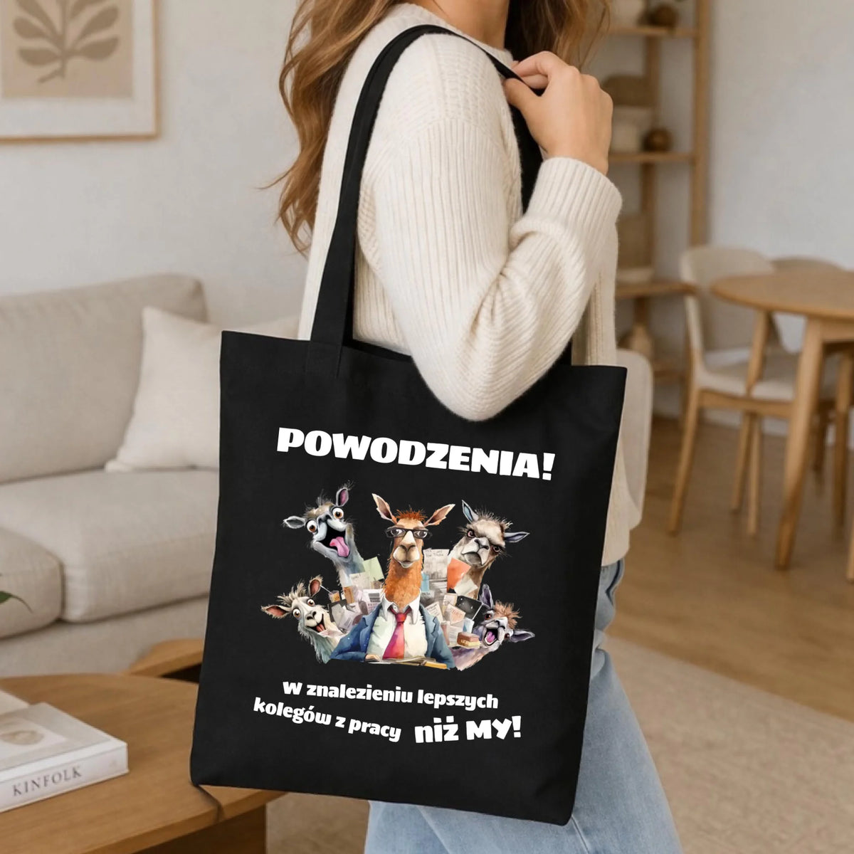 Torba na odejście z pracy - Powodzenia w znalezieniu lepszych kolegów OP08