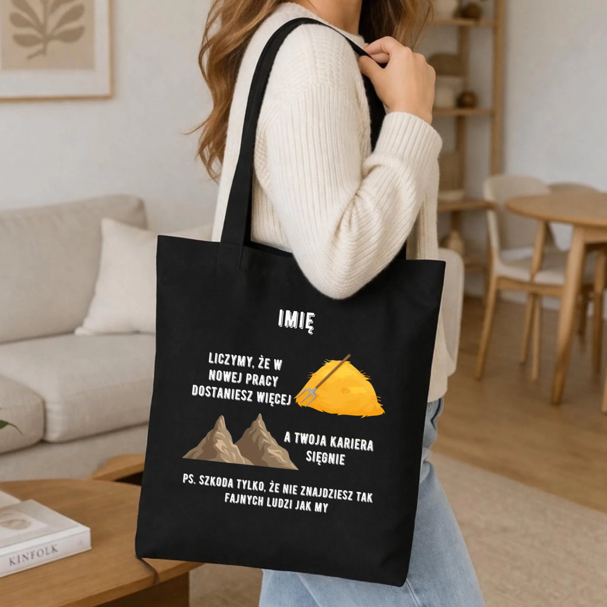 Torba na odejście z pracy - Nie znajdziesz tak fajnych ludzi jak my - personalizowana OP04