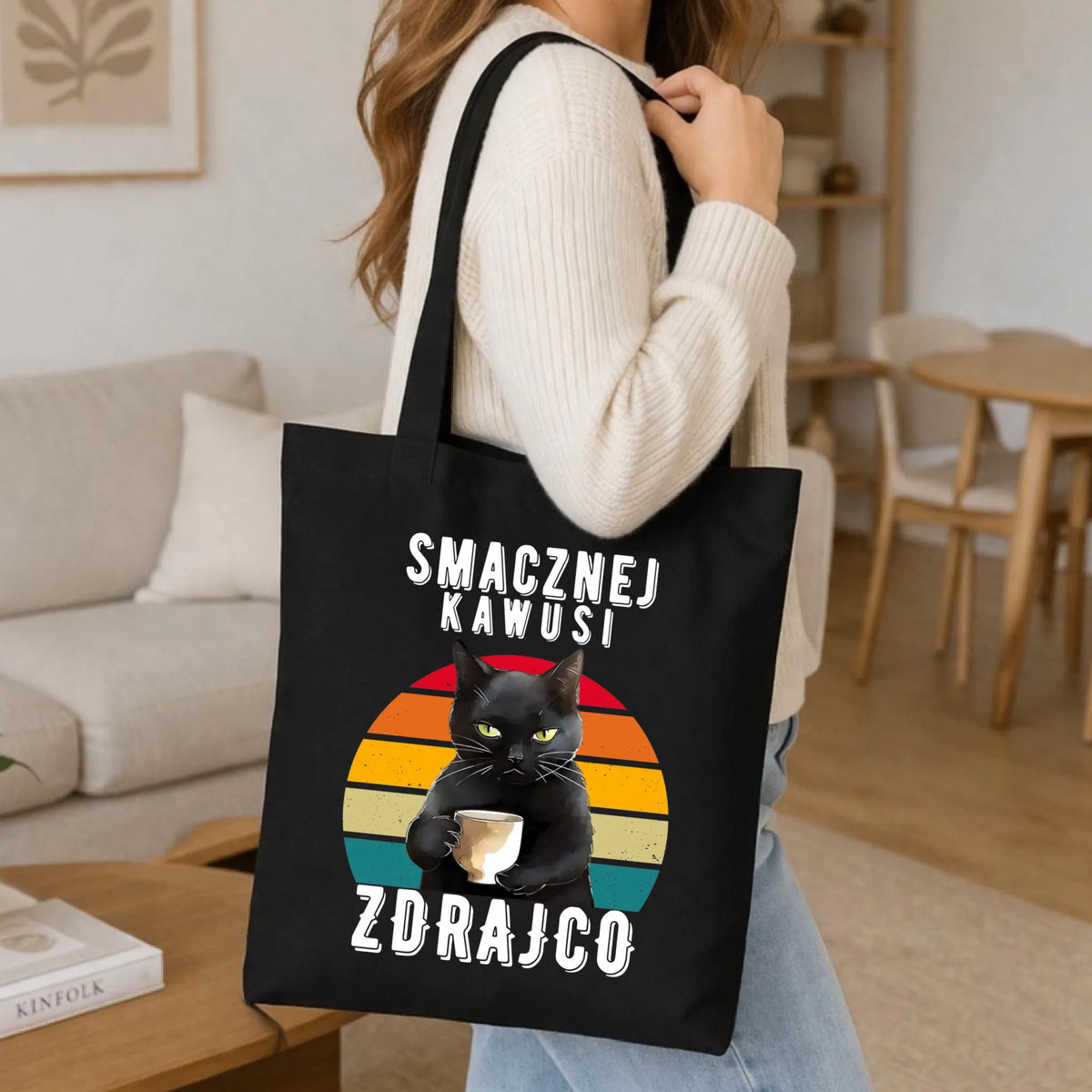 Torba na odejście z pracy - Smacznej kawusi zdrajco OP03