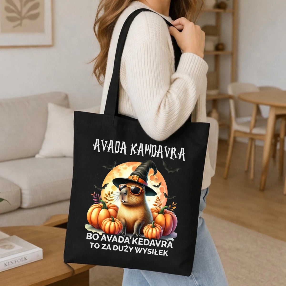 Torba halloweenowa - Kapibara - Avada Kapidavra HL21