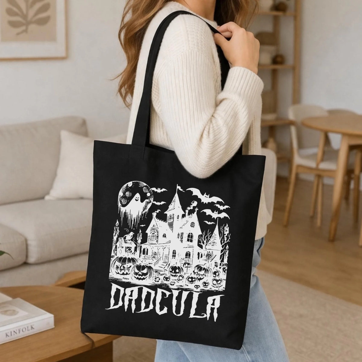Torba halloweenowa dla taty -  Upiorny dom - Dadcula HL19