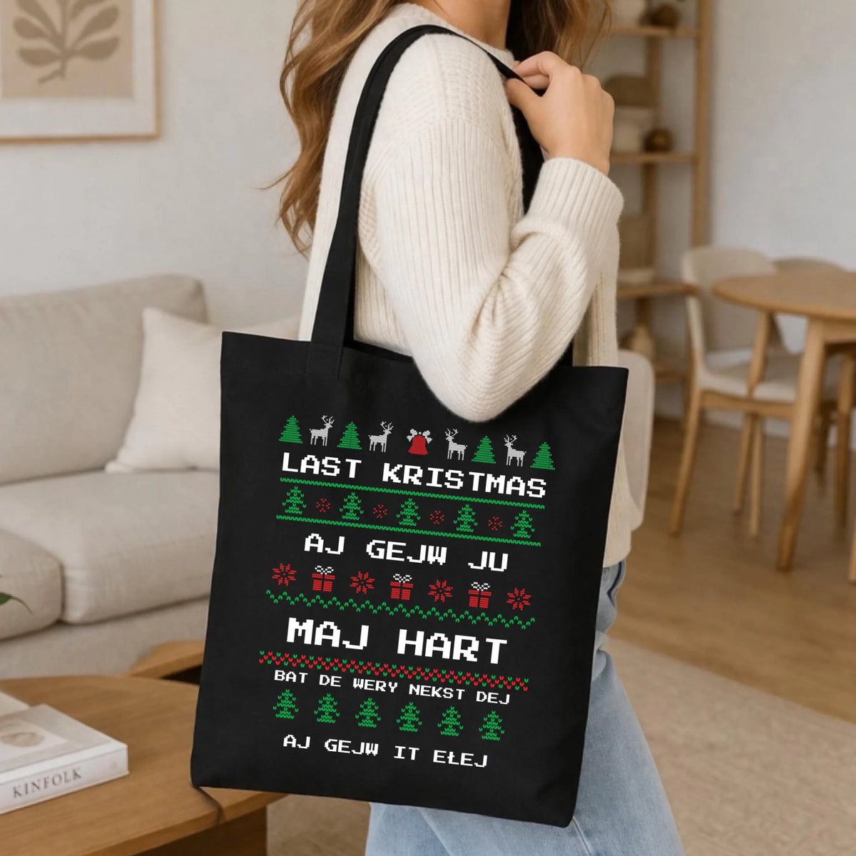 Torba świąteczna - Last kristmas aj gejw ju maj hart BN13