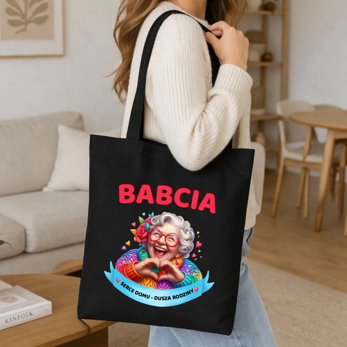 Torba dla babci - Babcia serce domu dusza rodziny B25