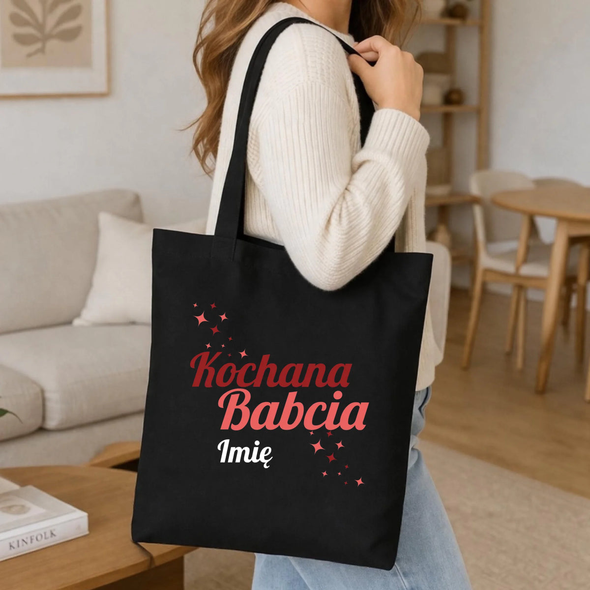 Torba dla babci - Kochana Babcia - personalizowana B05